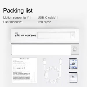 اللاسلكية led تحت مجلس الوزراء خزانة أضواء مع استشعار خزانة إضاءة الخزانة مستشعر الحركة الداخلي ضوء بار - Product Image 6