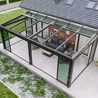 Aluminum Frame Gazebo Retractable Awning, Sliding Roof