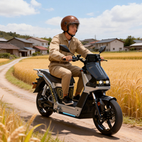 Batterie au lithium LiFePo4 70.4V72Ah, scooter électrique, moto 5500W, télécommande NFC, cadre en alliage d'aluminium, étanche