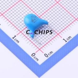 ตัวเก็บประจุนิรภัย CY2102MD14EF44G2A8 แบบ Through hole (THT), ระยะขา P=7.5 มม. 1nF 20% 250V Y2 - Product Image 1
