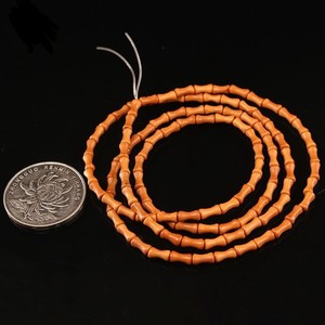 Cuentas de bambú con diseño de semilla de oliva, elegantes y exquisitas, de 8 mm, para la fabricación de joyas, pulseras, collares, cuentas espaciadoras, accesorios para bricolaje. - Product Image 3