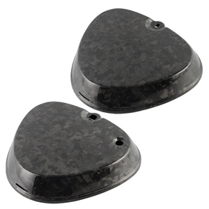 YHMOTO Couvercle latéral carré en fibre de carbone 100% forgé pour Simson S50 S51 S53 - Product Image 1