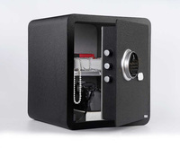 Lasergeschnittener Fingerabdruck-Tresor mit 9V-Stromanschluss, Bestseller-Größe, Safe für Zuhause und Büro