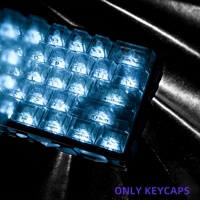 XVX Keycaps – Ensemble de touches de clavier en carbone forgé, aspect tissé, profil Cherry, 119 touches, en anglais, pour clavier mécanique