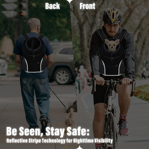 Ayarlanabilir nefes köpek <span class=keywords><strong>Pet</strong></span> ön taşıyıcı sırt çantası evcil hayvan taşıyıcı yürüyüş bisiklet için açık - Product Image 6