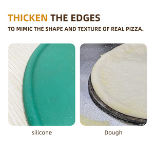Outils professionnels : <span class=keywords><strong>Moule</strong></span> en silicone pour <span class=keywords><strong>pizza</strong></span>, pâte <span class=keywords><strong>à</strong></span> <span class=keywords><strong>pizza</strong></span> d'entraînement en silicone pour la pratique, pâte <span class=keywords><strong>à</strong></span> <span class=keywords><strong>pizza</strong></span> en caoutchouc pour l'entraînement <span class=keywords><strong>à</strong></span> la manœuvre - Product Image 5