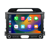 Radio Mobil 9" untuk Kia Sportage 2010-2016 Carplay Android Auto 4+64G DSP IPS WIFI GPS BT RDS Dropshipping