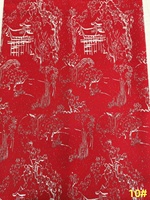Tissu Jacquard Brocart en Viscose Double Face 235 g/m² 100 % Polyester pour Robes, Costumes et Vêtements Automne-Printemps