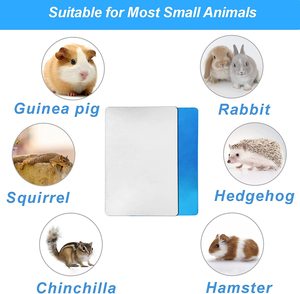 Alfombrillas enfriadoras de conejos para mascotas, esterilla de hielo para hámster, cama fría de aluminio para verano, venta al por mayor de fábrica - Product Image 6