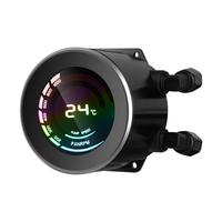 Enfriador Líquido para CPU SAMA Aio de 360 mm, Radiador Blanco y Negro, Disipador de Calor RGB, Refrigeración por Agua para Procesador de PC, Radiador para Juegos de PC