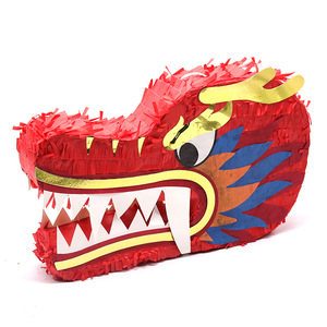 Piñata de Fête Dinosaure, Piñata Cœur d'Anniversaire, Piñata Dragon Rouge, Piñata Sirène, Piñata Chapeau Tacco pour Fêtes de Noël et Cadeaux de Fête - Product Image 1