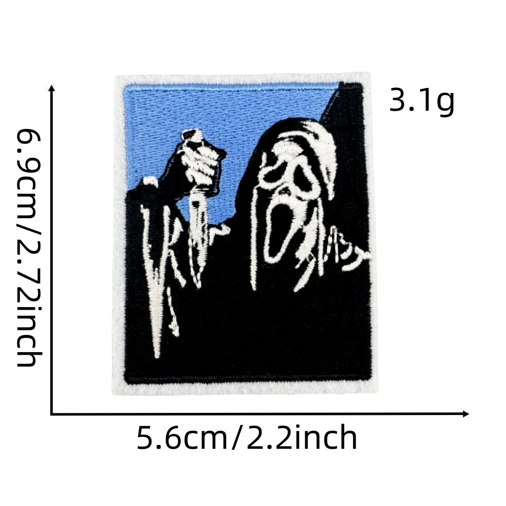Patch tête de mort 3