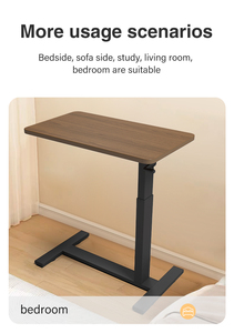Bureau d'ordinateur portable réglable à manivelle YZ bureau d'ordinateur portable Mobile bureau fonctionne bureau <span class=keywords><strong>debout</strong></span> - Product Image 4