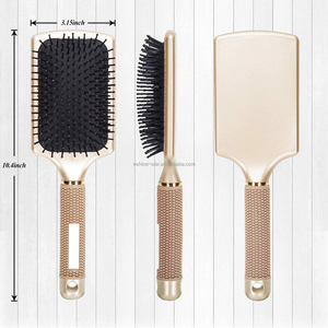 Fabricantes Peine de plástico Logotipo de nailon Peluquero personalizado Extensión flexible Peluca rizada húmeda <span class=keywords><strong>Cepillo</strong></span> <span class=keywords><strong>para</strong></span> desenredar el cabello <span class=keywords><strong>Denman</strong></span> - Product Image 3