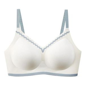 Sujetador de Mujer sin Varillas con Copa Triangular Estilo Francés de Algodón para Modelos de Moda Sexy - Product Image 3