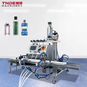Other Makeup Products (New) Desktop Four Heads Automatic Essential Oil Vial Bottles Cosmetic Liquid Filling Machine