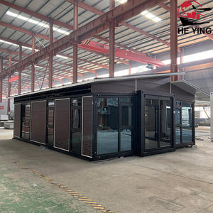 20/30/40ft拡張可能2-5ベッドルーム折りたたみ式コンテナハウスプレハブモバイルホーム - Product Image 2