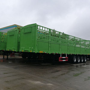 Semirremolque <span class=keywords><strong>de</strong></span> 3-4 Ejes, 40-60 Toneladas, con Paredes Laterales, Acero Resistente para Carga a Granel y Transporte Logístico Interurbano - Product Image 5