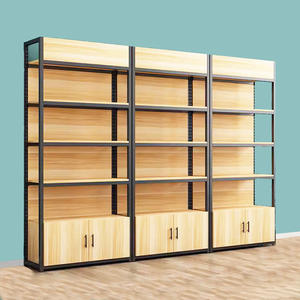 تصميم أنيق مزدوج الوجهين حامل متين مكواة تخزين سوبر ماركت خط عرض معدني عصري - Product Image 5