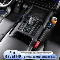 Boîte de rangement pour console centrale Haval H9 de deuxième génération, organiseur de rangement pour l'espace entre les sièges, modification personnalisée