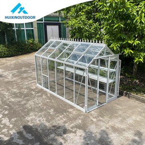 <span class=keywords><strong>Invernadero</strong></span> Comercial <span class=keywords><strong>de</strong></span> Vidrio Ecológico, Moderno, Mini, <span class=keywords><strong>Pequeño</strong></span>, para Jardín Doméstico, con Marco <span class=keywords><strong>de</strong></span> Aluminio y Puertas Corredizas Dobles - Product Image 3