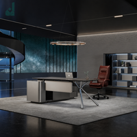 Bureau de direction de luxe pour PDG et managers, mobilier de bureau