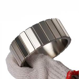 Segmento del generador Materiales magnéticos Tierra rara Imán fuerte permanente Neodium Halbach Array Arc Motor de neodimio Imán/<span class=keywords><strong>Iman</strong></span> - Product Image 1