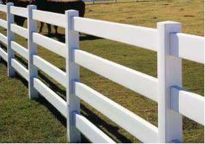 Clôture de jardin en PVC à 2 rails WFS01, décorative, très résistante, pour l'entraînement et la protection des chevaux, anti-UV, de la marque <span class=keywords><strong>Showtech</strong></span>, en promotion - Product Image 2