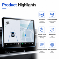 Protector de Pantalla para Auto PET en Rollo, Autoregenerable, HD Transparente, Película para Pantalla de Navegación, Compatible con Máquina de Corte OEM