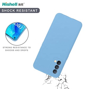 Coque de téléphone portable en silicone liquide bleu marine avec doublure en microfibre compatible avec Realme GT <span class=keywords><strong>Master</strong></span> - Product Image 5