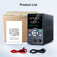 Alimentation stabilisée CC réglable WANPTEK GC3010H 0-30V 10A AC-DC avec affichage de charge amélioré pour laboratoire de charge de batteries
