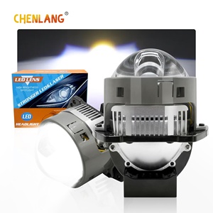 Nieuwe Aanwinst Hoge Vermogen 3 Inch 150W 15000LM 6000K Dubbele Cup Niet-Destructieve Hi/<span class=keywords><strong>Lo</strong></span> Beam RHD LHD Bi Led Projector Lens Koplampen - Product Image 1