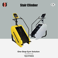 Máquina Profesional Comercial Eléctrica de Acero y PVC para Subir Escaleras, Equipo de Gimnasio para Fitness, Fabricante YJCJ Fitness