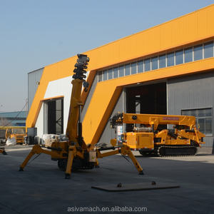 Nuovo Grua Cingolata Girevole a 360 Gradi 2026, Grua a Ragno da 3 Tonnellate con Braccio Telescopico, Azionamento Idraulico Diesel, Modello EPFC Shandong - Product Image 5