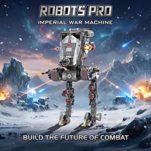 1223 pièces Blocs de construction robot mécanique Empire <span class=keywords><strong>War</strong></span>, modèle à assembler soi-même, kit de construction à petites briques pour ornement de bureau - Product Image 2