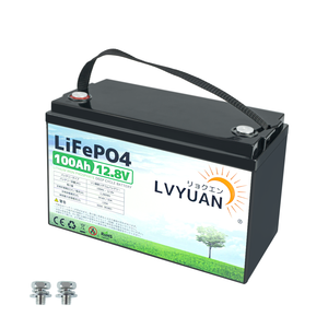 Yüksek kaliteli 12.8V 100Ah lityum demir Batterie 100A BMS Lifepo4 depolama aküsü - Product Image 4