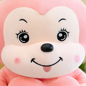 ตุ๊กตาลิงสั่งทำจากโรงงาน ขายดี น่ารัก หน้าตาน่าเอ็นดู พร้อมดีไซน์กอดหัวใจ มีหลายสีให้เลือก - Product Image 3