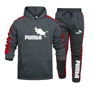 Tuta da Uomo in Offerta Speciale 2023 con <span class=keywords><strong>Felpa</strong></span> con Cappuccio <span class=keywords><strong>e</strong></span> Pantaloni da Jogging Completo da Palestra di Alta Qualità Autunno Inverno Set Sportivo Casual con Cappuccio - Product Image 6