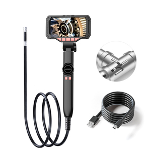 Endoscopio Industrial Automotriz Portátil con Pantalla IPS LED Bidireccional de 4.5 Pulgadas, Luz HD de <span class=keywords><strong>6</strong></span>.4mm, Resistente al Agua IP67, Zoom 2X, Batería de Litio - Product Image 1