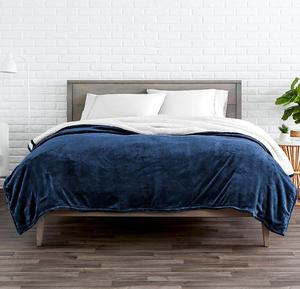 Manta de cama de lana Sherpa de franela suave con impresión personalizada de sublimación ultra cálida de lujo para invierno - Product Image 5