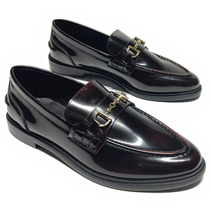 <span class=keywords><strong>Mocassini</strong></span> da <span class=keywords><strong>donna</strong></span> Vintage in vera <span class=keywords><strong>pelle</strong></span> di alta qualità con punta tonda scarpe basse resistenti in vacchetta vita quotidiana - Product Image 2