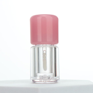 2025Venta caliente 3ml Tubos redondos transparentes de brillo de labios en stock, Tubos de brillo de labios rosa, Contenedores de llenado de barro de labios de color gelatina - Product Image 6