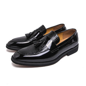 Nouvelles Chaussures Habillées Oxford à Bout Pointu Grande Taille pour Hommes – Idéales pour Affaires, Fêtes, Bureau et Mariages – Saison Printemps/Automne – En PU Solide et Respirant - Product Image 2