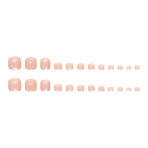 24 <span class=keywords><strong>Uñas</strong></span> <span class=keywords><strong>Postizas</strong></span> <span class=keywords><strong>de</strong></span> ABS con Cobertura Total, Color Blanco Perla Brillante, con Pegamento <span class=keywords><strong>para</strong></span> Mujeres y <span class=keywords><strong>Niñas</strong></span> - Product Image 5