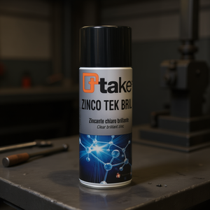 Spray de Zinc Brillante Zinco Tek Brill Clear de 400 ml para Protección de Metales - Product Image 3