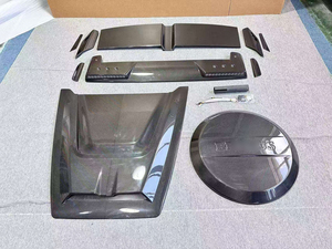 Kit de lifting pour W464 (2019-2024) et W465 (2025) : feux de toit, capot, cache-roue de secours, spoiler, compatible avec la Classe G W465 pour <span class=keywords><strong>Brabus</strong></span> G800 <span class=keywords><strong>G900</strong></span> - Product Image 6
