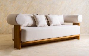 Sofá de Salón Moderno de Lujo, Sofás de Madera Maciza de Sheesham, Elegantes, Cómodos, Duraderos y Perfectos para el Hogar - Product Image 3