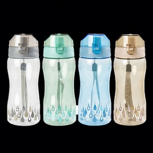 Haute qualité vélo de plein air vélo cyclisme bouteilles d'eau randonnée vélo presser sport bouteille d'eau - Product Image 6