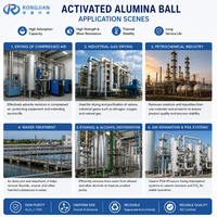 Élimination du fluorure du fabricant de boules déshydratantes d'alumine activée de qualité alimentaire pour le traitement de l'eau