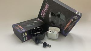 Nuevos Auriculares Inalámbricos K-58 TWS de Aleación de Zinc, Bluetooth 6.0, Resistentes al Agua IPX4, Sonido Hi-Fi Estéreo - Product Image 4